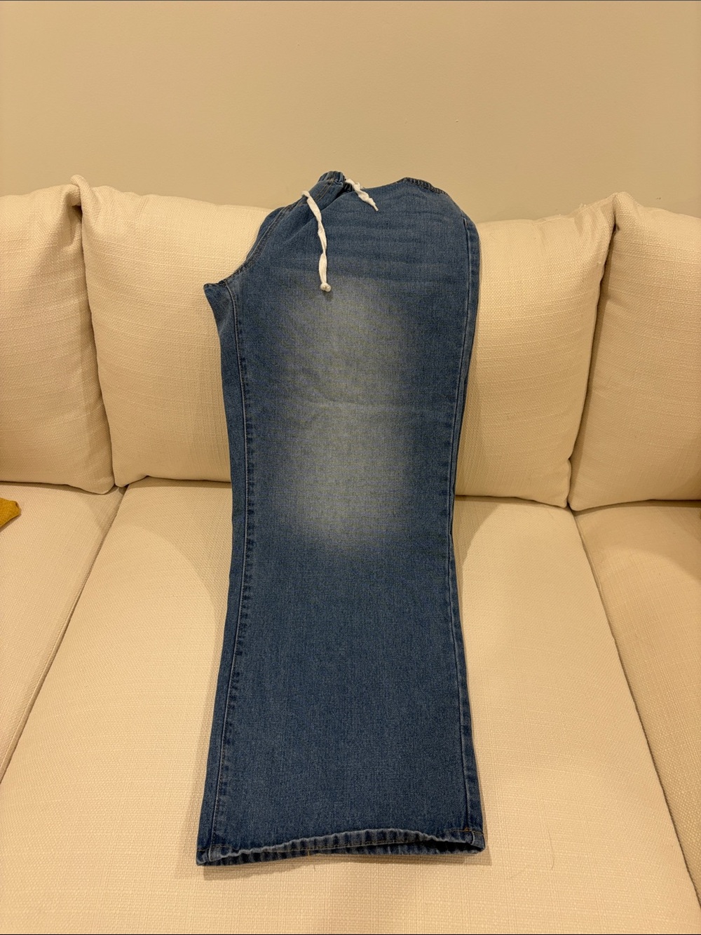 Women’s Blue Stretch Denim Jeans - Casual Slim Fit